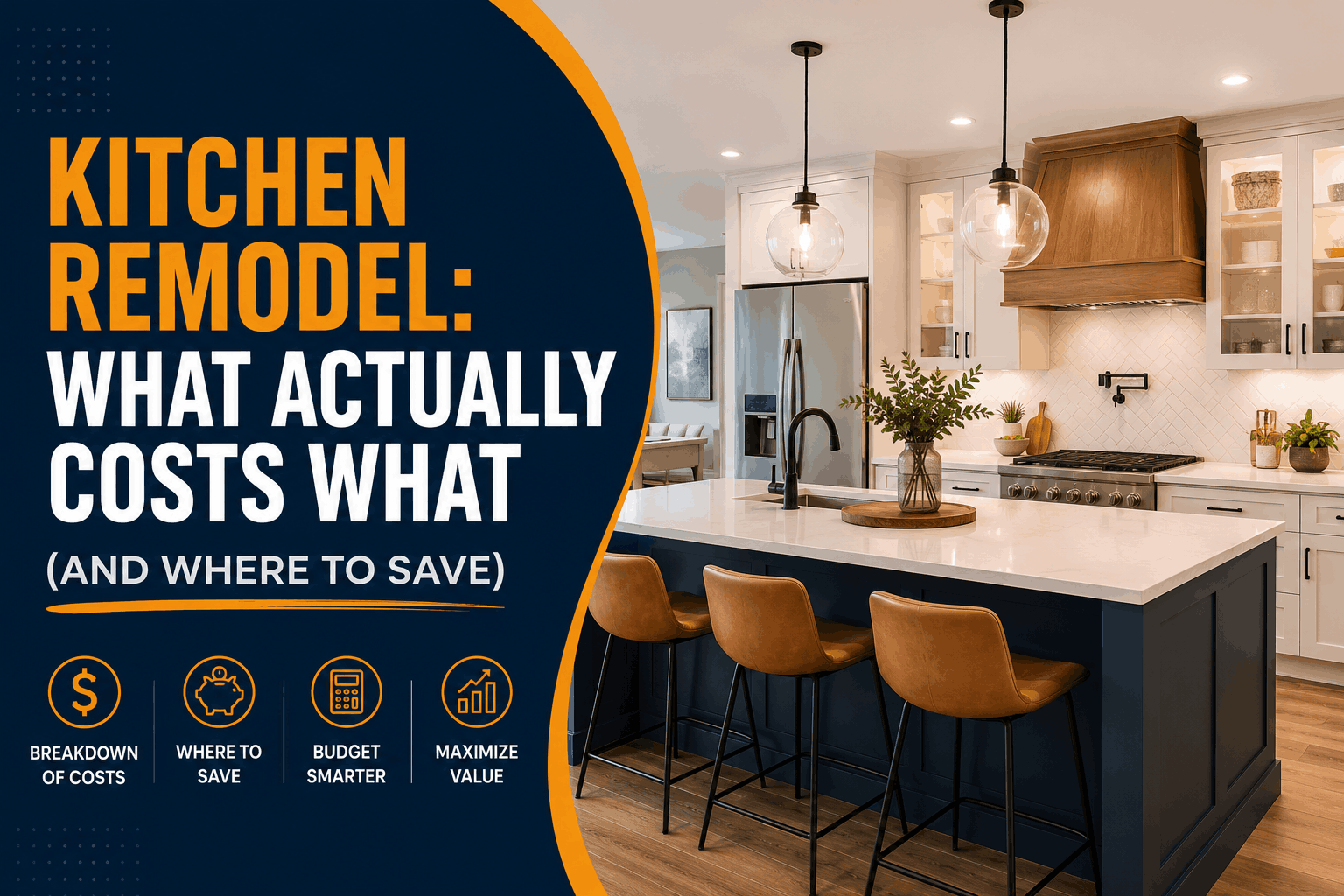 Kitchen Remodel: What Actually Costs What (And Where to Save)