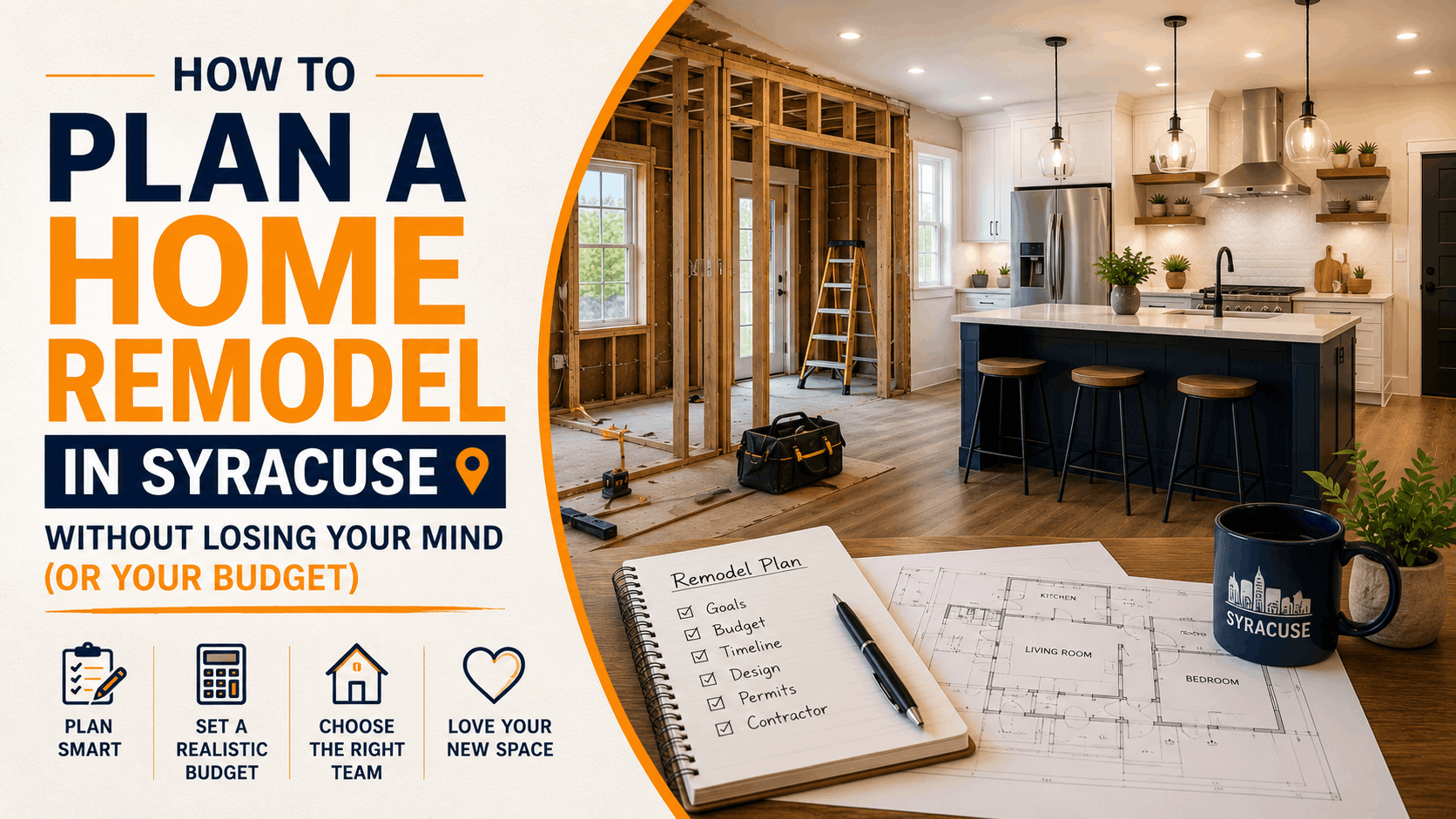 How to Plan a Home Remodel in Syracuse Without Losing Your Mind (or Your Budget)
